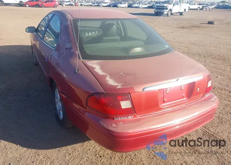 2001 Mercury Sable Ls from USA, damaged, VIN 1MEFM53UX1G639973